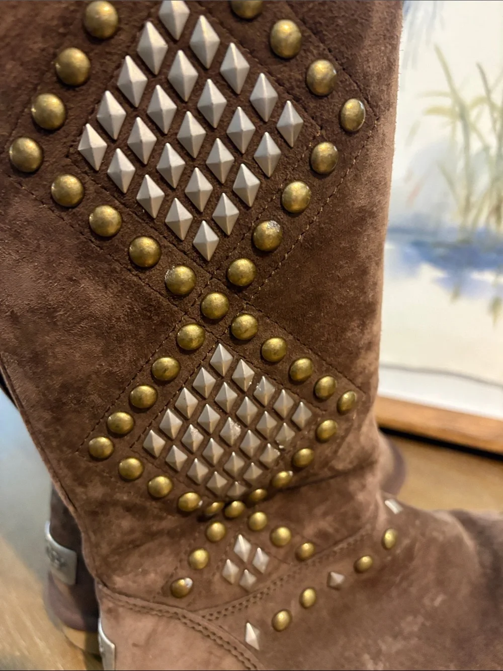 UGG brown suede